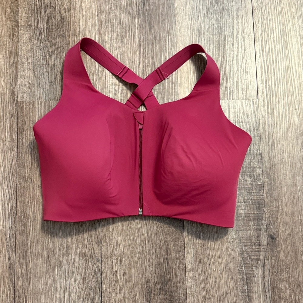 Knix Front Zip High Support Sports Bra – Size 6++